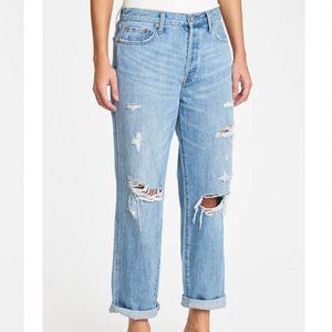 Pistola Denim Jen Slouchy Boyfriend Jeans - Primrose Distressed